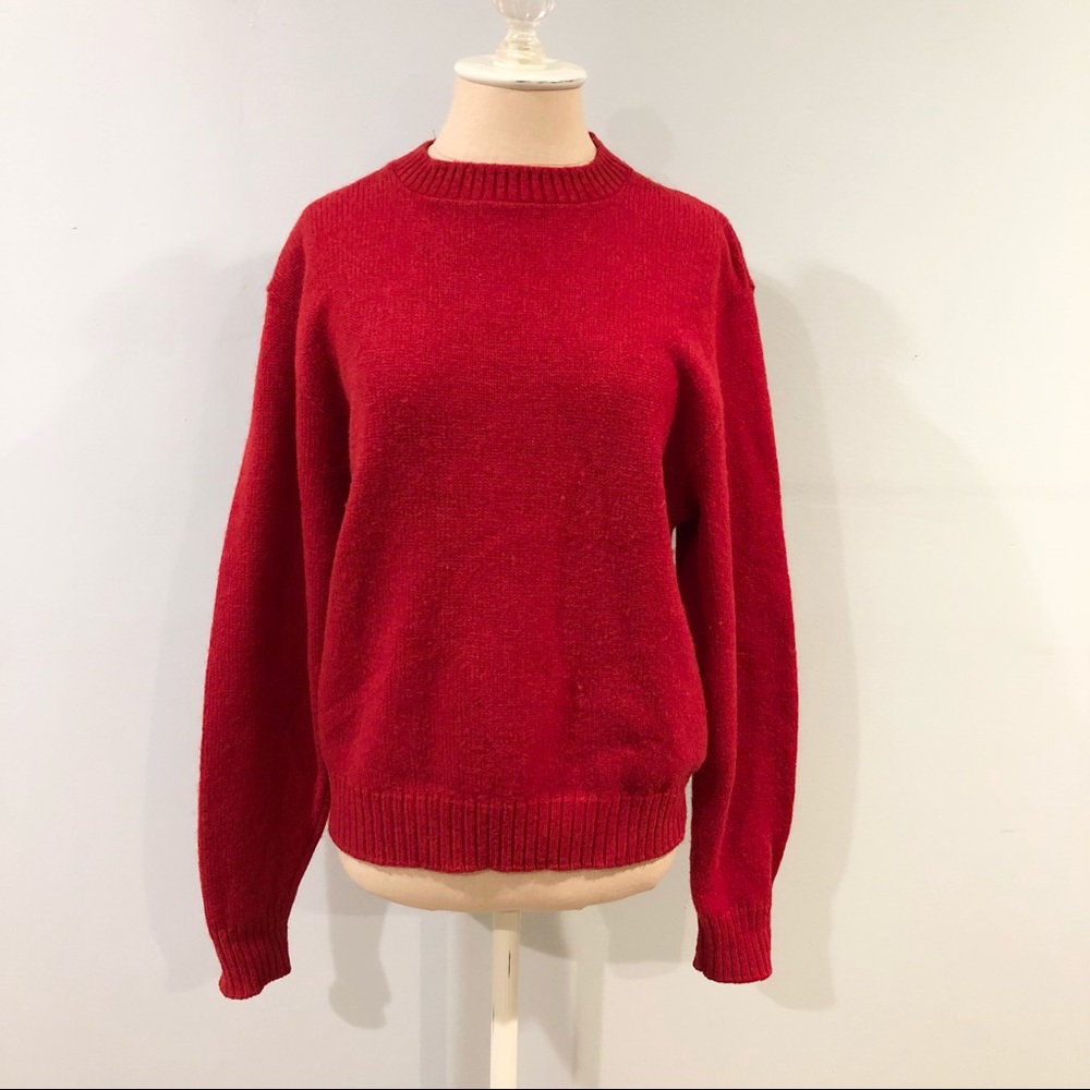 Jantzen Red Crew Neck Sweater